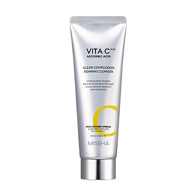 Missha Vita C Plus Clear Complexion Foaming Cleanser Очищающая пенка с витамином С 120мл