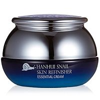 Bergamo Hanhui Snail Skin Refinisher Essential Cream Антивозрастной крем для лица с улиткой 50г
