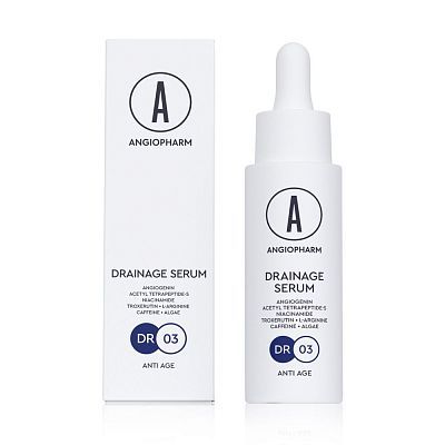 Дренажная сыворотка от отёков Ангиофарм Drainage Serum 30 мл