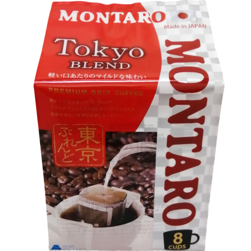 Montaro Tokyo Blend Натуральный кофе в дрип-пакетах 8шт*7г