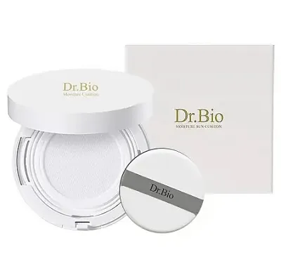 Солнцезащитный кушон с охлаждающим эффектом Dr.Bio Moisturizing Sun Cushion Set SPF 50+,15г х 2шт