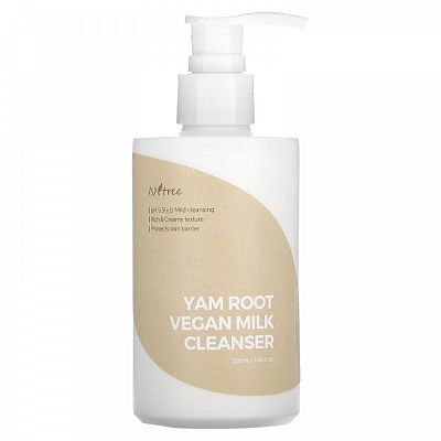 IsNtree Yam Root Vegan Milk Cleanser Очищающее гидрофильное молочко с корнем ямса 220 мл