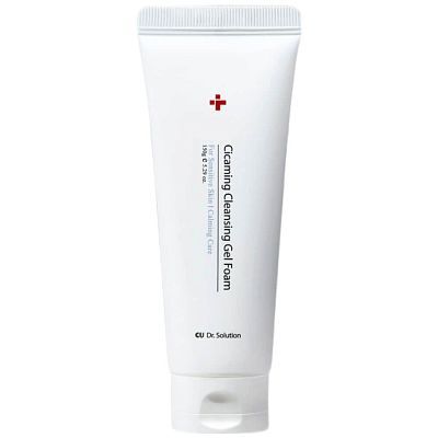 CUSKIN Dr.Solution Cicaming Cleanser Gel Foam Гель-пенка с центеллой для умывания 150 мл УЦЕНКА