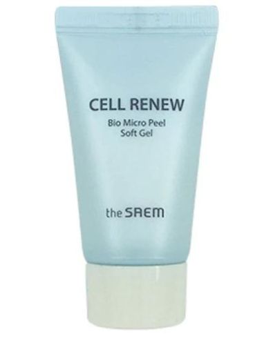 The Saem Cell Renew Bio Micro Peel Soft Gel Пилинг-гель для лица на стволовых клетках 25мл