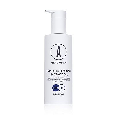 Лимфодренажное массажное масло для лица Ангиофарм Lymphatic Drainage Massage Oil 100мл