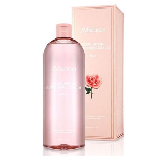 JMSolution Glow Luminous Flower Toner XL Тонер для лица с экстрактом розы, 600 мл