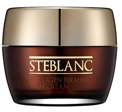 Питательный крем-лифтинг для лица с коллагеном Steblanc Collagen Firming Rich Cream 55мл