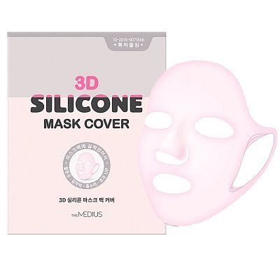 Medius 3D Silicone Mask Cover Силиконовая маска для лица без пропитки 1шт