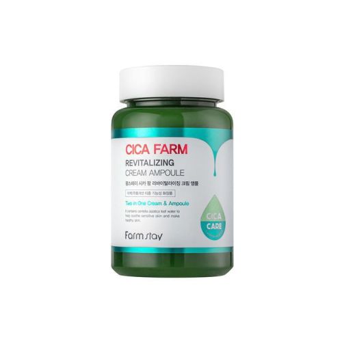 Farmstay Cica Farm Revitalizing Cream Ampoule Восстанавливающий ампульный крем с центеллой 250мл