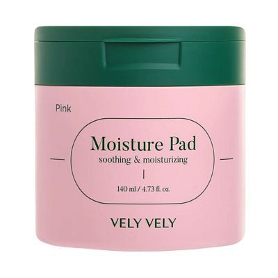 Vely Vely Pink Moisture Pad Увлажняющие пэды с экстрактом опунции и PHA кислотой 60шт УЦЕНКА