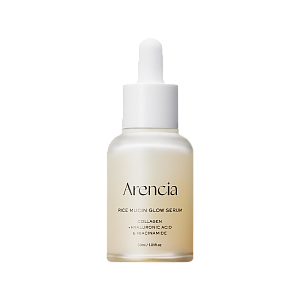 Сыворотка для сияния кожи с коллагеном и экстрактом риса Arencia Rice Mucin Glow Serum 30мл