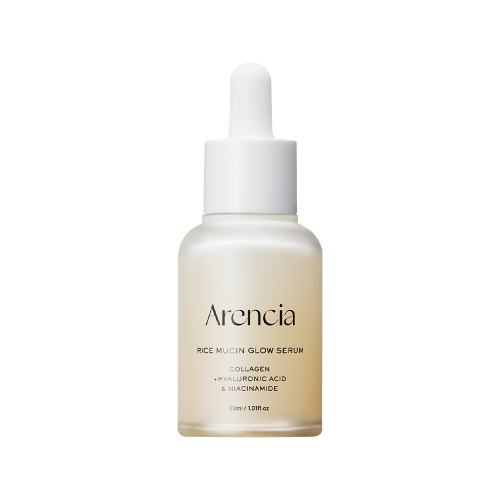 Сыворотка для сияния кожи с коллагеном и экстрактом риса Arencia Rice Mucin Glow Serum 30мл
