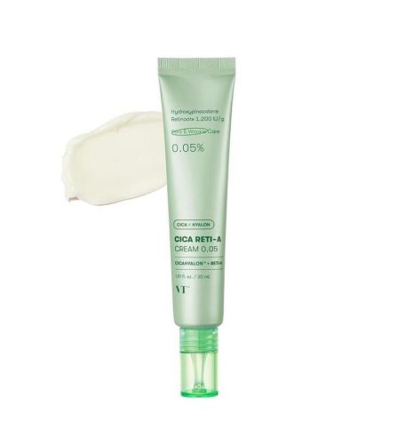 Восстанавливающий крем с ретинолом VT Cosmetics Cica Reti-A Cream 0.05 30мл