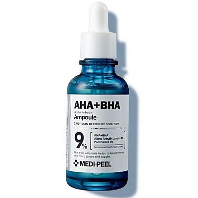 Осветляющая пилинг-ампула с альфа-арбутином Medi-Peel AHA BHA Alpha Arbutin Ampoule 30мл УЦЕНКА