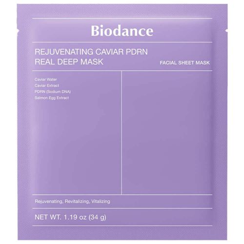 Ночная гидрогелевая маска с ПДРН и икрой Biodance Rejuvinating Caviar PDRN Real Deep Mask 34г