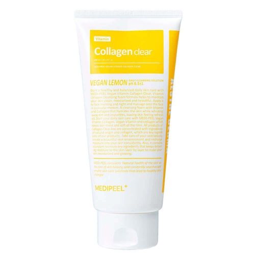 Medi-Peel Vegan Vitamin Collagen Clear Гель-пенка с коллагеном и облепихой 300 мл УЦЕНКА