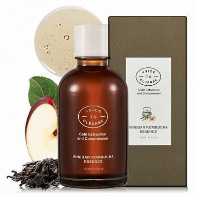Увлажняющая эссенция с экстрактом комбучи Juice To Cleanse Vinegar Kombucha Essence 150 мл УЦЕНКА