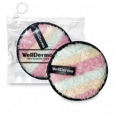 Wellderma Magic Cleansing Cookie Очищающий спонж для умывания и снятия масок