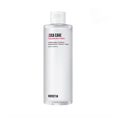 Балансирующий тонер с центеллой Rovectin Cica Care Balancing Toner 260мл