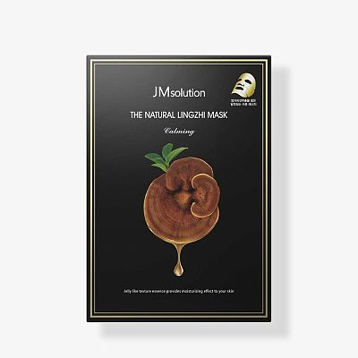 Восстанавливающая маска с экстрактом гриба линчжи JMsolution The Natural Lingzhi Mask Calming 30мл