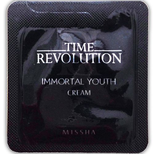 Missha Time Revolution Immortal Youth Cream Омолаживающий питательный крем для лица (тестер)