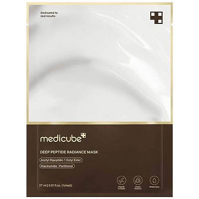 Омолаживающая тканевая маска Medicube Deep Peptide Radiance Mask 1шт