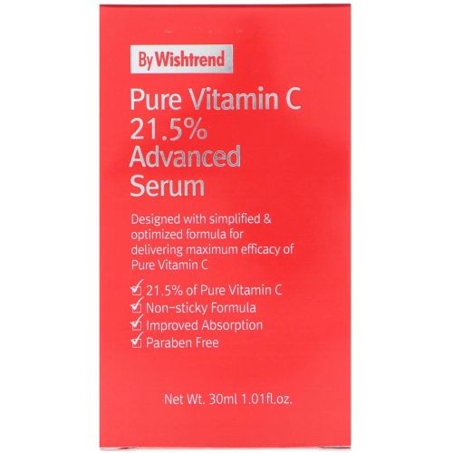 By Wishtrend Pure Vitamin C 21.5% Advanced Serum Концентрированная сыворотка с витамином С 30мл фото 3