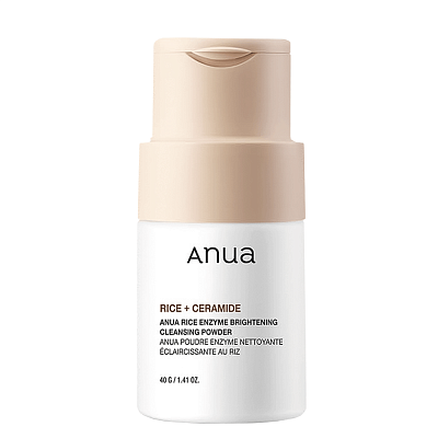 Энзимная пудра с экстрактом риса ANUA Rice Enzyme Brightening Cleansing Powder 40 г