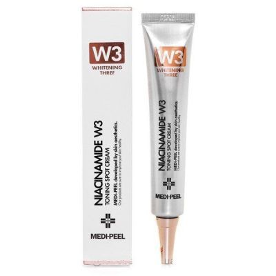 Локальный осветляющий крем с ниацинамидом Medi-Peel Niacinamide W3 Toning Spot Cream 
