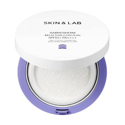 Солнцезащитный кушон SKIN&LAB Barrierderm Mild Sun Cushion SPF50+/PA++++ 15г+15г УЦЕНКА