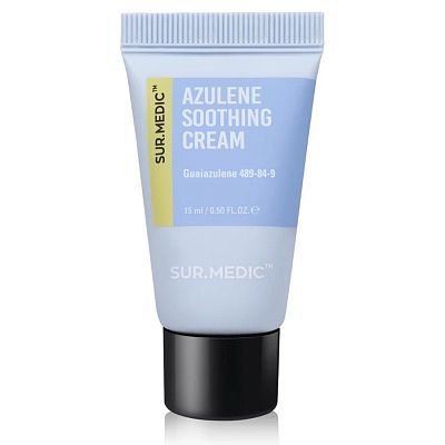 Sur.Medic+ Azulene Soothing Cream  Успокаивающий крем с азуленом 15 мл
