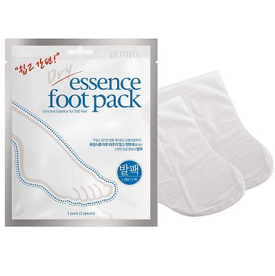 Petitfee Dry Essence Foot Pack Увлажняющая маска-носочки для ног 1 пара