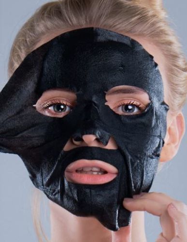 Consly Darker than Black Anti Enlarged Pores Mask Sheet Тканевая маска от расширенных пор 25мл фото 2