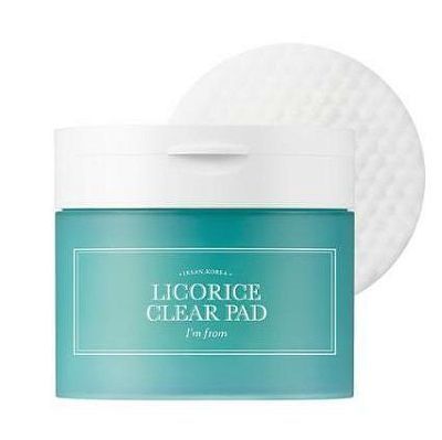 I'm from Licorice Clear Pad Успокаивающие тонер-пэды с экстрактом солодки 60 шт УЦЕНКА