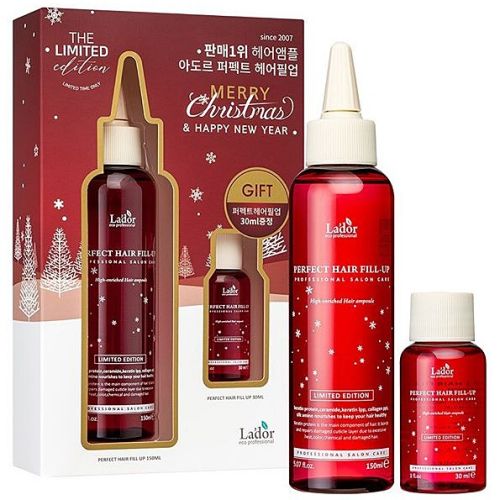 Lador The Limited Edition Merry Christmas Perfect Hair Fill-Up Филлер для волос набор 150мл+30мл