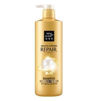 Mise En Scene Healthy&Strong Repair Shampoo Питательный шампунь с жемчугом и соевыми протеинами 1л