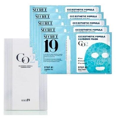 Esthetic House CO2 Esthetic Formula Carbonic Mask Набор масок для карбокситерапии 5шт