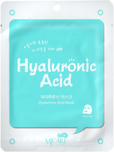 Mijin MJ CARE Hyaluronic Acid Mask Тканевая маска для лица с гиалуроновой кислотой 1шт