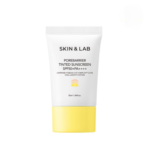 Тонирующий санскрин на физических фильтрах SKIN&LAB Porebarrier Tinted Sunscreen SPF50+ PA+++ 50мл