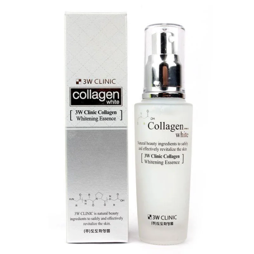 3W Clinic Collagen Whitening Essence Эссенция для лица с коллагеном и ниацинамидом 50мл