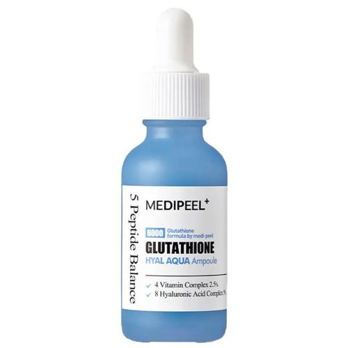 Medi-Peel Glutathione Hyal Aqua Ampoule Увлажняющая сыворотка для сияния кожи 30 мл