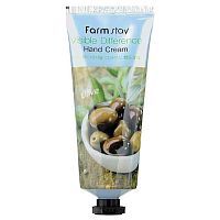 Farmstay Visible Difference Hand Cream Olive Питательный крем для рук с экстрактом оливы 100мл