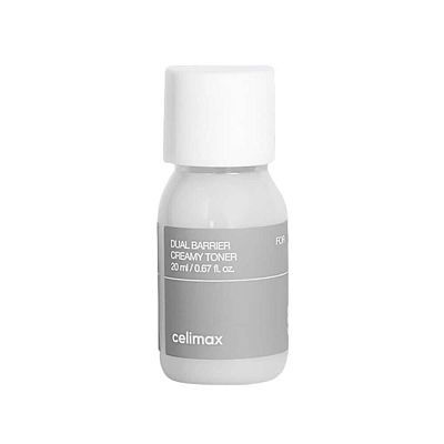 Барьерный кремовый тонер Celimax Dual Barrier Creamy Toner 20мл