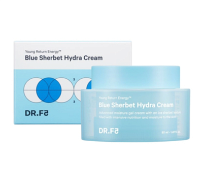DR.F5 Blue Sherbet Hydra Cream Крем-щербет для интенсивного увлажнения 50мл