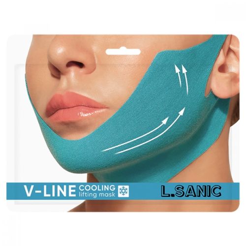 L.Sanic V-line Cooling Lifring Mask Маска-бандаж для коррекции овала лица с охлаждающим эффектом 20г