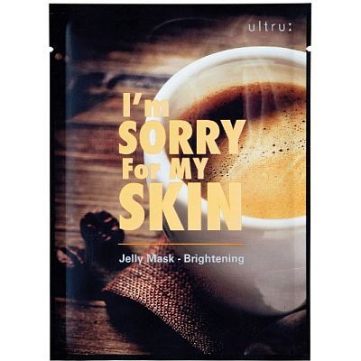 I'm Sorry for My Skin Brightening Jelly Mask - Coffee Осветляющая тканевая маска 33мл
