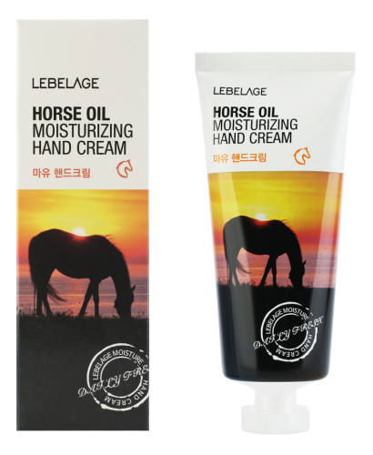 Lebelage Horse Oil Moisturizing Hand Cream Увлажняющий крем для рук с лошадиным маслом 100мл