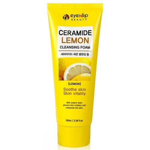 Eyenlip Ceramide Lemon Cleansing Foam Очищающая пенка с керамидами и лимоном 100мл