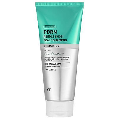 Шампунь от выпадения волос с ПДРН и микроиглами VT Cosmetics PDRN Reedle Shot Scalp Shampoo 200мл
