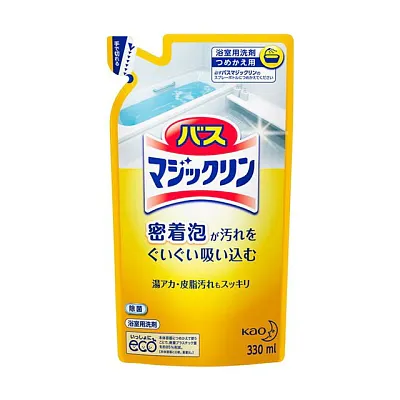 KAO Magiсclean Антибактериальный спрей-пена для ванной с ароматом цитрусов (рефил) 330 мл
